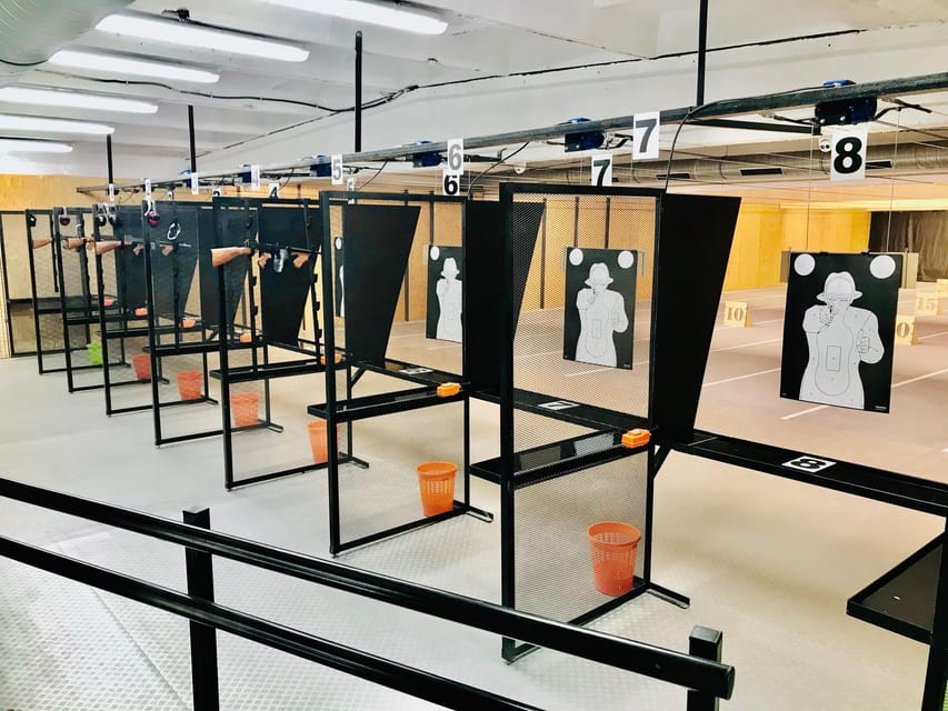 From Krakow: Shooting Range with Round-Trip Transportation - The shooting block: how the 40 minutes is structured