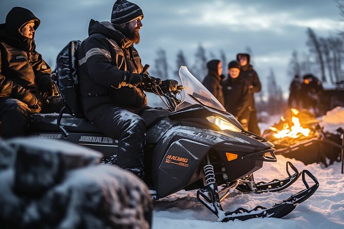 From Krakow Snowmobile with Thermal Pools and Hotel Pickup - Bonfire break in the Koscielisko area