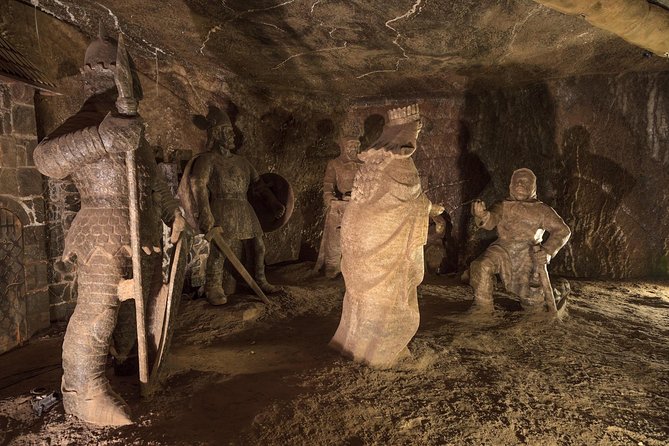 From Krakow: Wieliczka Salt Mine Group Transfer and Tour Options - Entering the salt world: what to expect at 135 meters down