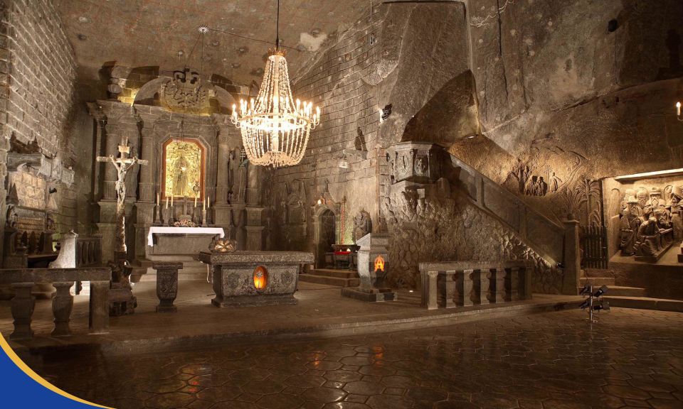 From Kraków: Wieliczka Salt Mine Guided Tour - Wieliczka Salt Mine, in plain words: medieval worksite turned art gallery