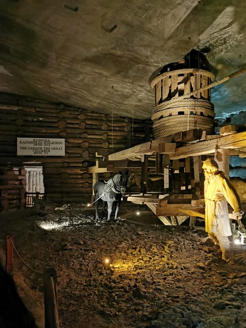 From Krakow: Wieliczka Salt Mine Guided Tour (Hotel Pick-up) - Getting into the mine: steps, first chambers, and what to expect