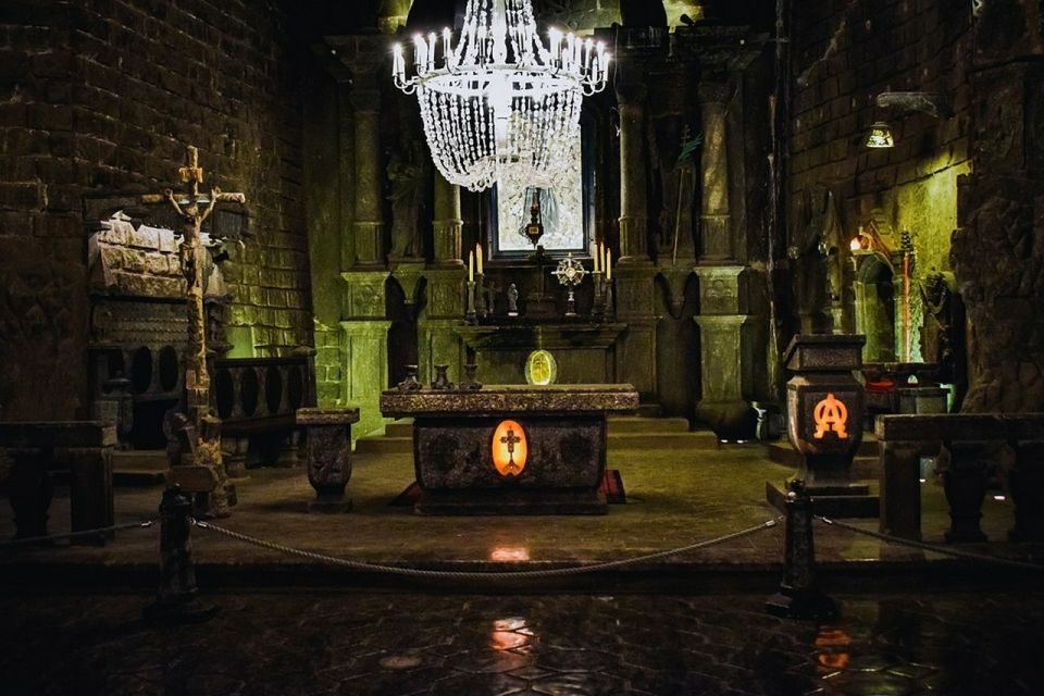 From Krakow: Wieliczka Salt Mine Half-Day Trip with Pickup - Inside the Mine: Chambers, Lake, Chapels, and Salt Art