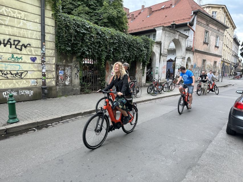 Krakow: 3-Hour Small Group Tour on E-Bike - Vistula River to Kazimierz: Markets, Synagogues, and Old Streets
