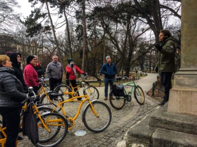 Krakow: Bike Tour of the Old Town, Kazimierz, and the Ghetto - Where You Start: The Adam Mickiewicz Statue and a Safety Brief That Actually Helps