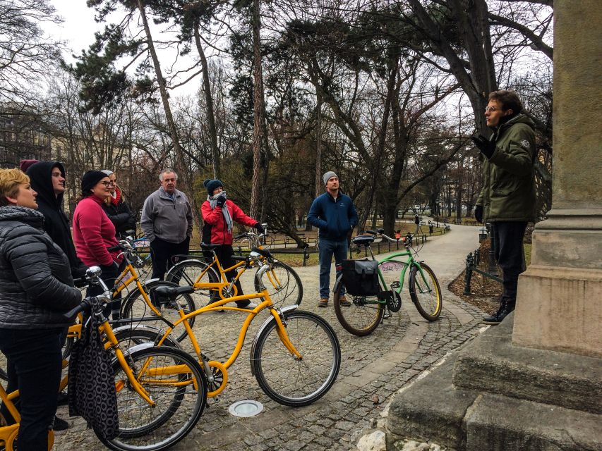 Krakow: Bike Tour of the Old Town, Kazimierz, and the Ghetto - Where You Start: The Adam Mickiewicz Statue and a Safety Brief That Actually Helps