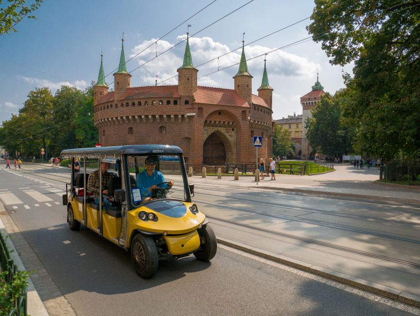 Krakow: City Sightseeing Tour by Electric Golf Cart - The Old Town borders: Wawel, Barbican, and Vistula views