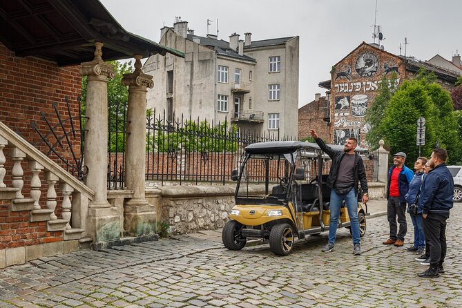 Krakow: City Sightseeing Tour Eco Electric Buggy Golf Cart - From Planty Park to Skałka: starting with Krakow’s medieval street vibe