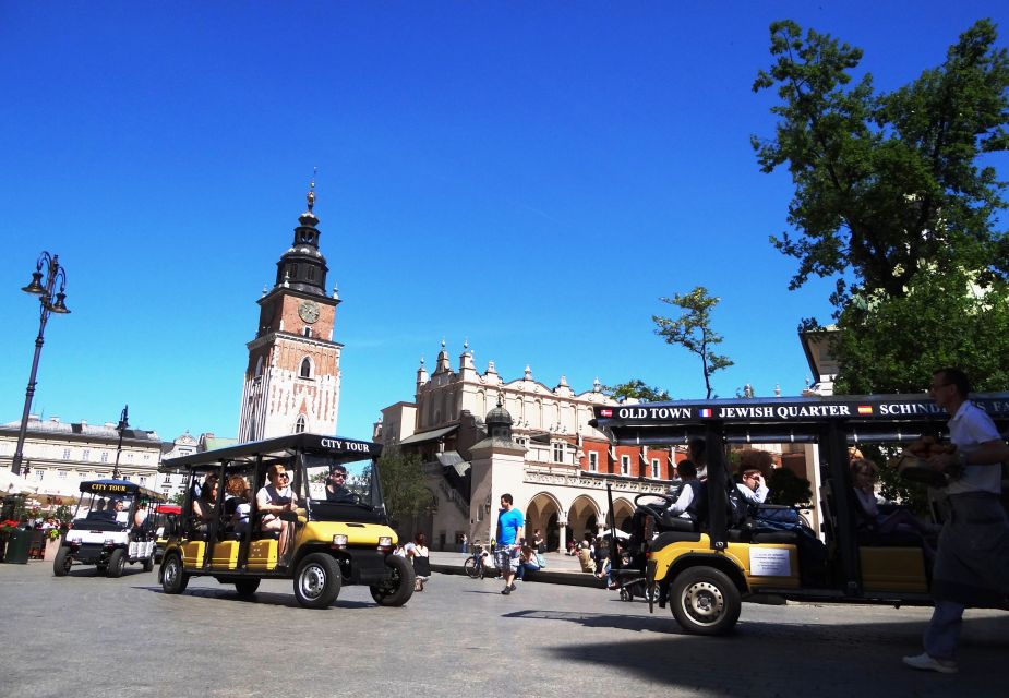 Krakow: City Tour by Electric Golf Cart - Key things I’d circle on this Krakow cart tour