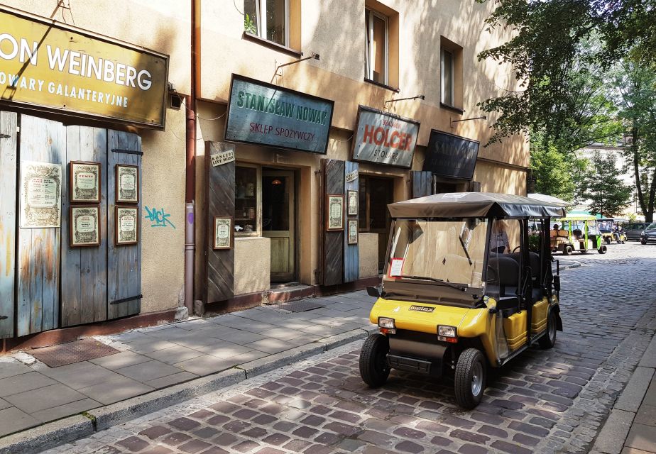 Krakow: City Tour by Electric Golf Cart - Kazimierz: seeing the Jewish Quarter without treating it like a checklist