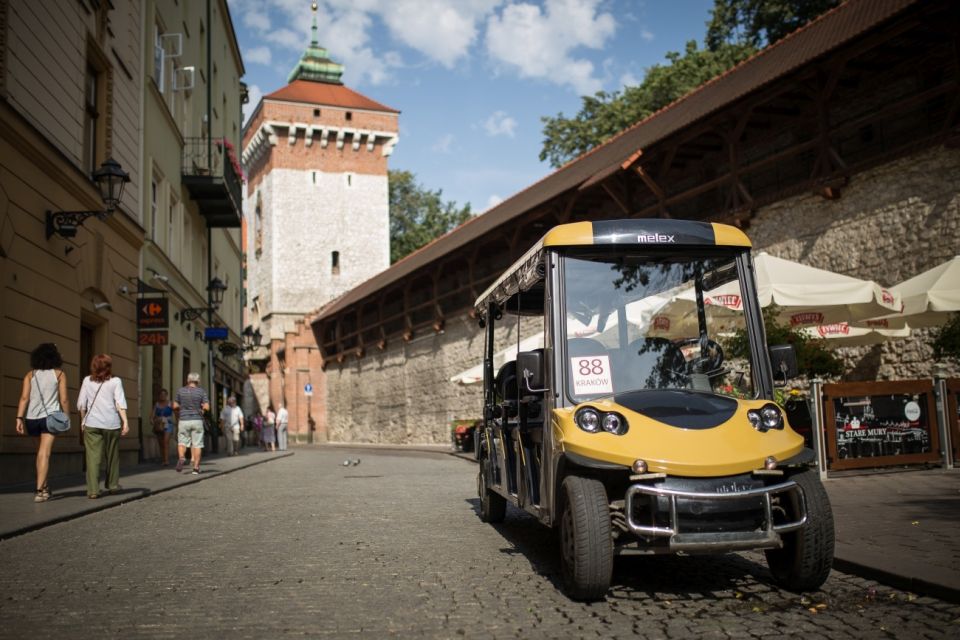 Krakow: City Tour of 3 Districts by Electric Car - Key highlights worth knowing