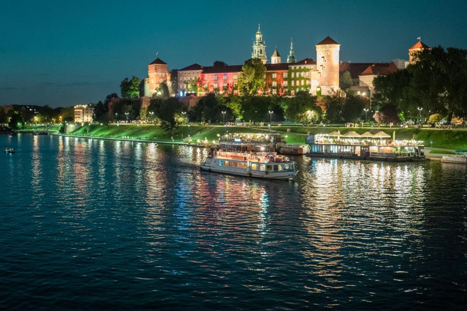 Krakow: Evening Cruise with a Glass of Wine - What you get for $38: cruise, audio guide, and the wine option
