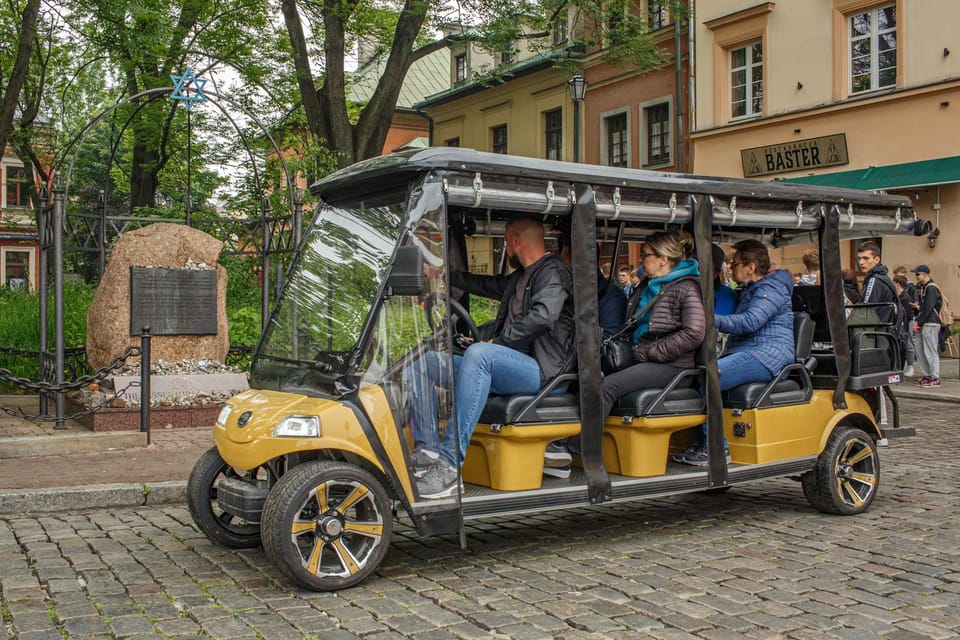Krakow: Extended City Sightseeing Tour - Eco Buggy Golf Cart - The 135-minute route that covers the big sights