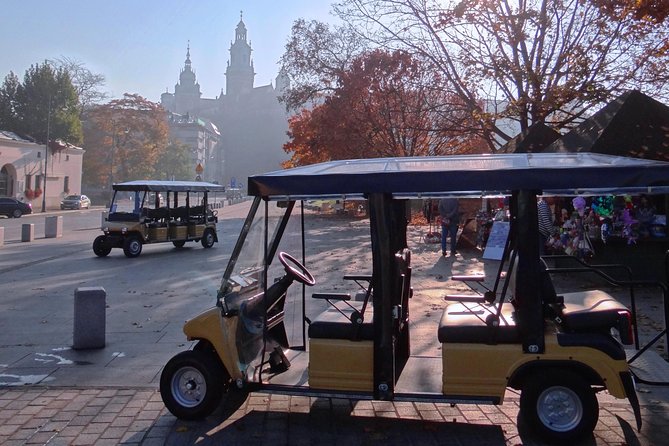 Krakow Grand City Tour by golf cart - All 3 districts - Old Town highlights: from Main Square to Wawel Castle