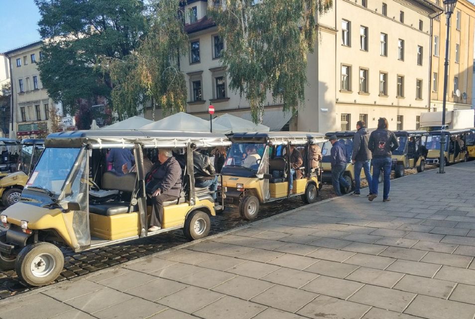 Krakow: Jewish Quarter and Ghetto Electric Golf Cart Tour - Kazimierz First: Where Streets Tell You What You’re Seeing