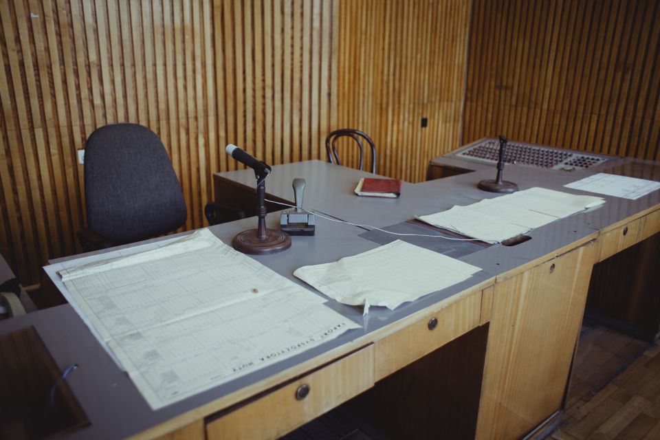 Nowa Huta: Steelworks Administration Buildings/Shelters Tour - Inside the steelworks administration buildings: offices built to impress