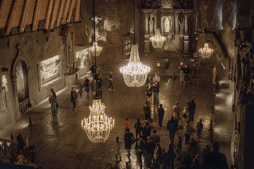 Wieliczka Salt Mine: Guided Tour Fast-Track Ticket - Down 135 meters: 800 steps, 14–16°C, and your first taste of the mine