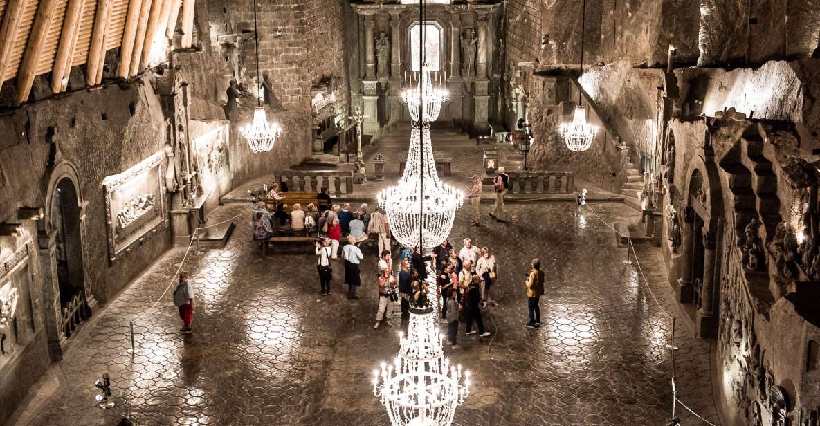 Wieliczka Salt Mine Tour Including Hotel Pick-Up - The descent: 378 wooden steps and 64 meters to the first level